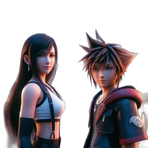 concept art, 3d render, fantasy art, anime transparent PNG cut-out