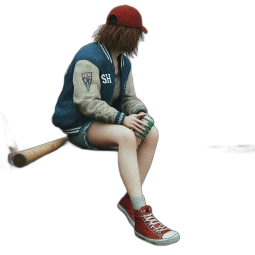 staff, jacket, 3d render, concept art transparent PNG cut-out