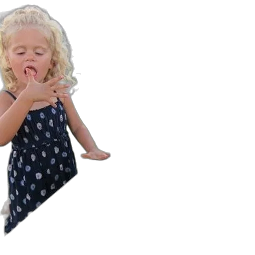 dress, two, young, girls transparent PNG cut-out