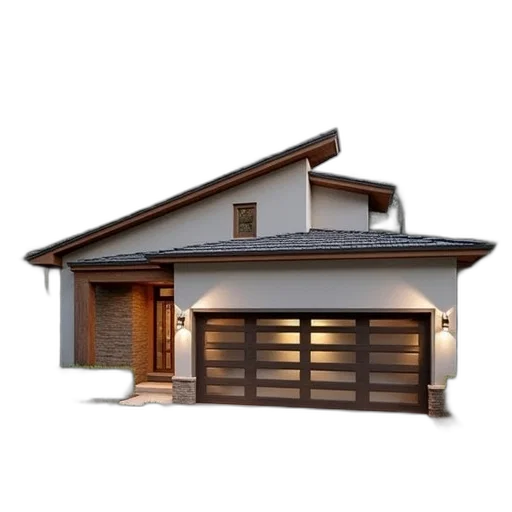 building, furniture, 3d render, photorealistic transparent PNG cut-out