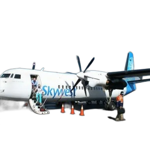 weapon, 3d render, skywest, airplane transparent PNG cut-out
