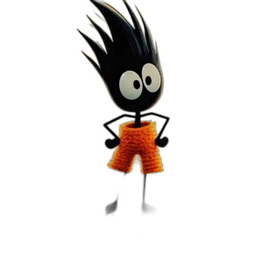 hair, animal, staff, jacket transparent PNG cut-out