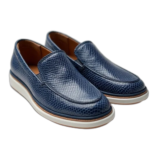 shoes, boys, navy, snake transparent PNG cut-out