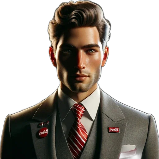 face, staff, jacket, concept art transparent PNG cut-out