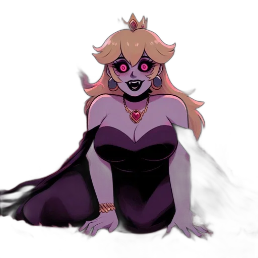 crown, creature, dress, mask transparent PNG cut-out