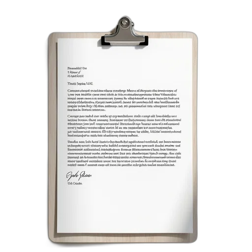 following, letter, used, request transparent PNG cut-out