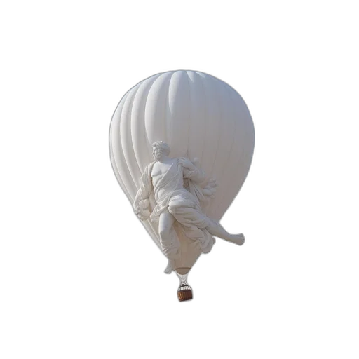 umbrella, dragon, 3d render, large transparent PNG cut-out