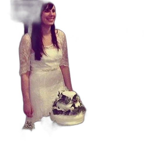 dress, staff, robot, hat transparent PNG cut-out