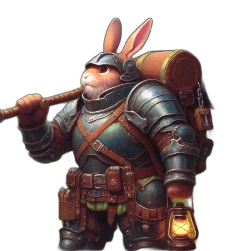 robot, weapon, staff, animal transparent PNG cut-out