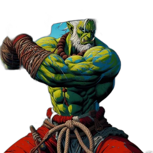 staff, comic book art, concept art, fantasy art transparent PNG cut-out