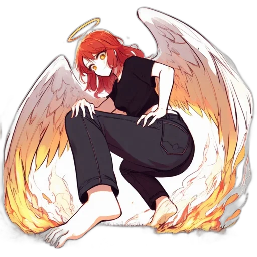 pixel art, concept art, anime, fantasy art transparent PNG cut-out