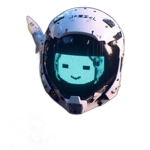 robot, mask, face, jewelry transparent PNG cut-out