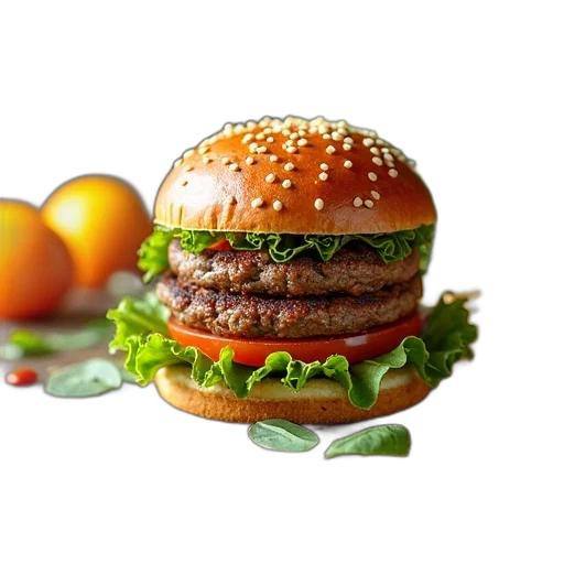 food, animal, photorealistic, 3d render transparent PNG cut-out