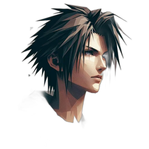 face, hair, mask, concept art transparent PNG cut-out