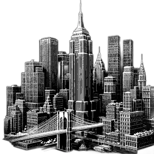 building, concept art, 3d render, photorealistic transparent PNG cut-out