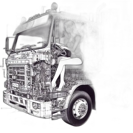 car, robot, photorealistic, concept art transparent PNG cut-out