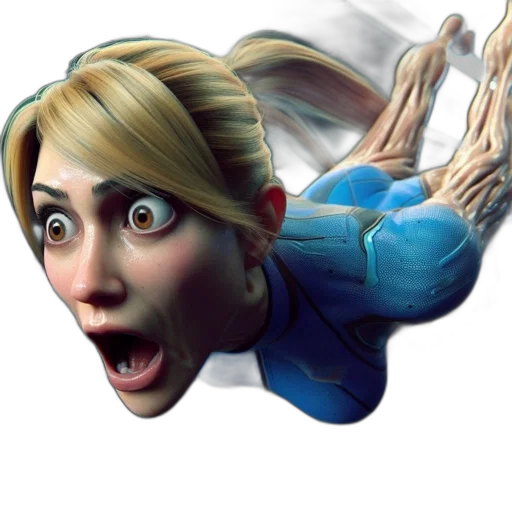 face, creature, staff, concept art transparent PNG cut-out