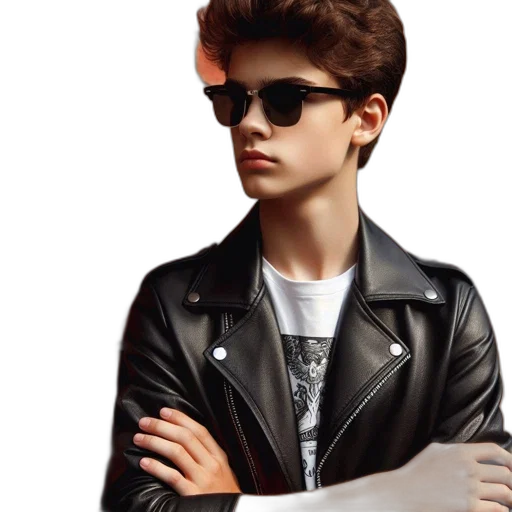 jacket, photorealistic, cartoon, 3d render transparent PNG cut-out