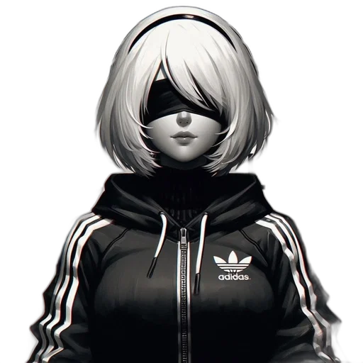 jacket, mask, face, robot transparent PNG cut-out