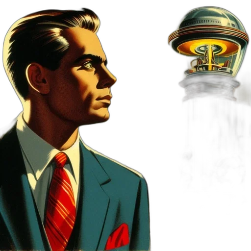 robot, concept art, comic book art, photorealistic transparent PNG cut-out