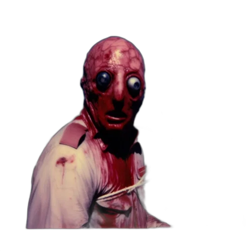 mask, creature, face, staff transparent PNG cut-out