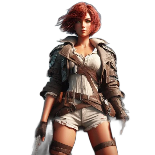 jacket, weapon, staff, concept art transparent PNG cut-out