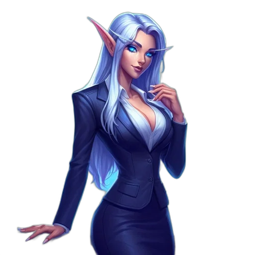 dress, staff, fantasy art, concept art transparent PNG cut-out