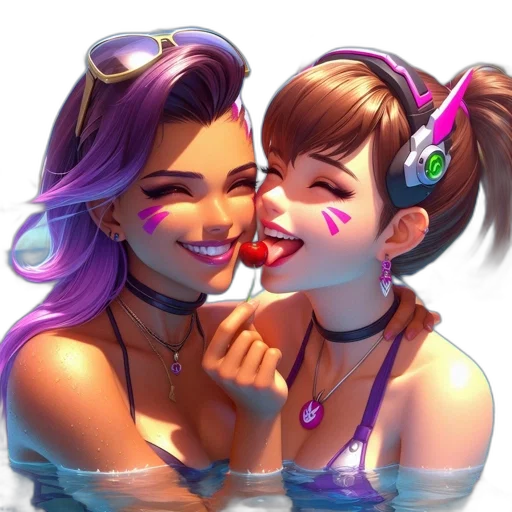 concept art, vaporwave, cartoon, anime transparent PNG cut-out