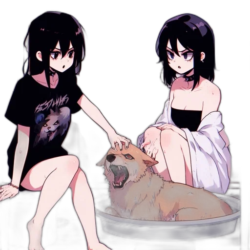 creature, animal, dress, anime transparent PNG cut-out