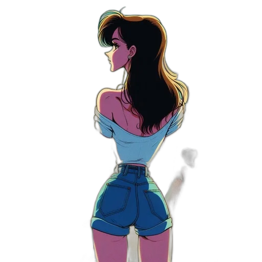 dress, jacket, cartoon, concept art transparent PNG cut-out