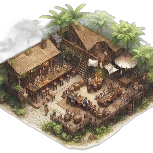 concept art, fantasy art, 3d render, photorealistic transparent PNG cut-out