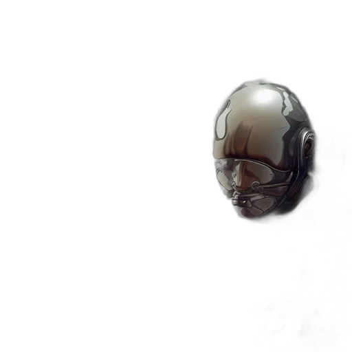mask, face, robot, creature transparent PNG cut-out