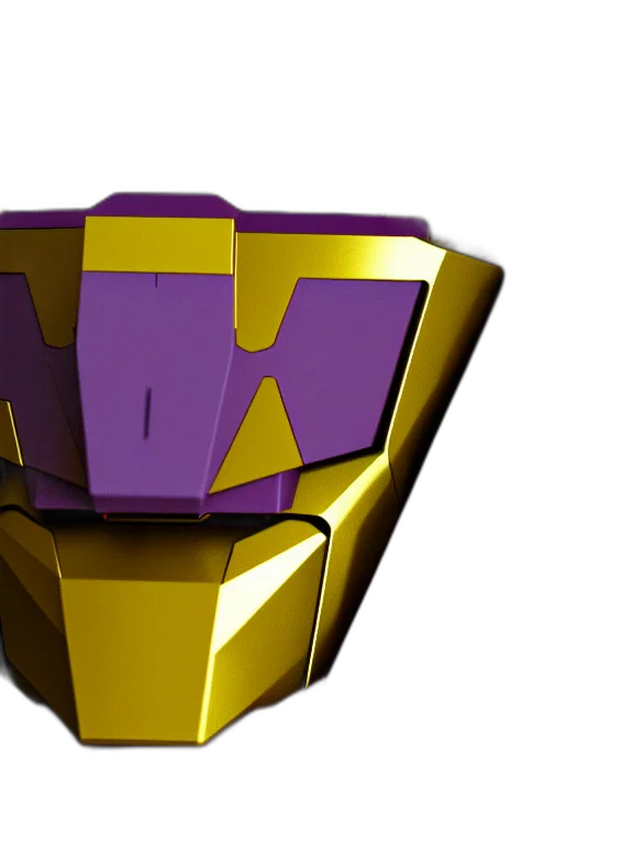 robot, crown, mask, weapon transparent PNG cut-out