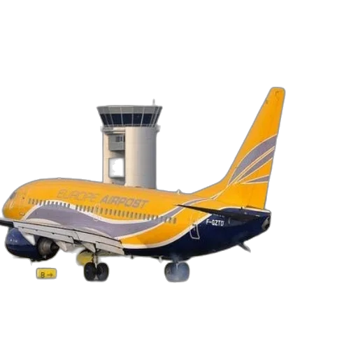 3d render, photorealistic, yellow, blue transparent PNG cut-out