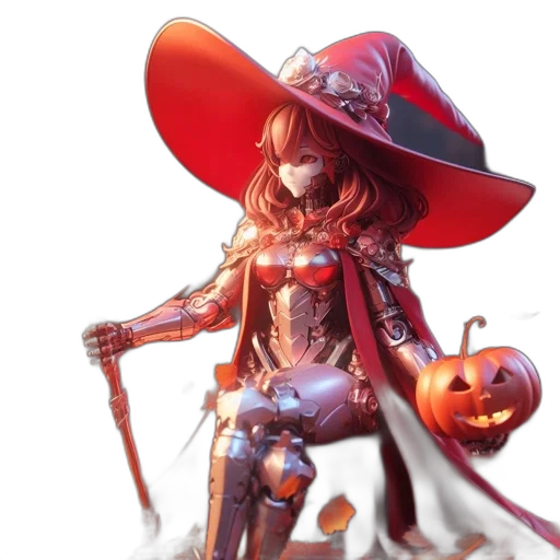 staff, concept art, fantasy art, 3d render transparent PNG cut-out