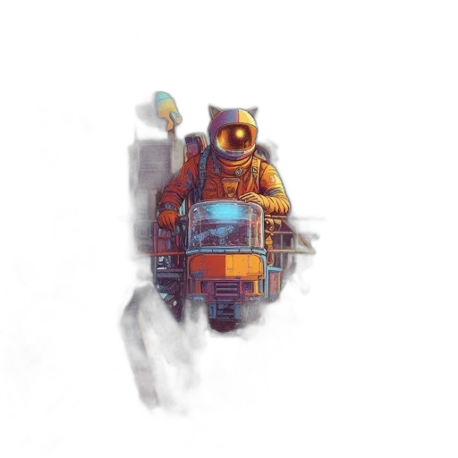 robot, creature, animal, weapon transparent PNG cut-out