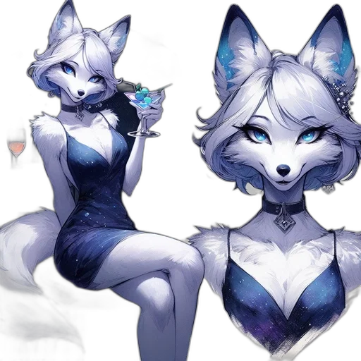 dress, mask, jewelry, creature transparent PNG cut-out