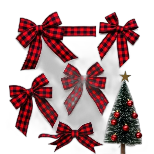collection, red, black, plaid transparent PNG cut-out