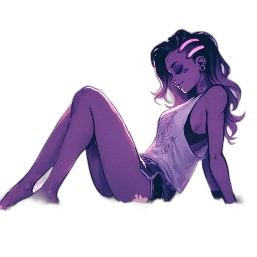 dress, creature, concept art, pixel art transparent PNG cut-out