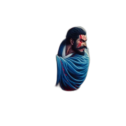 mask, face, sword, creature transparent PNG cut-out