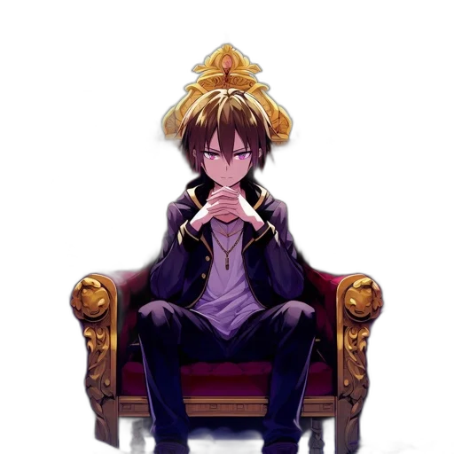 crown, hat, staff, furniture transparent PNG cut-out