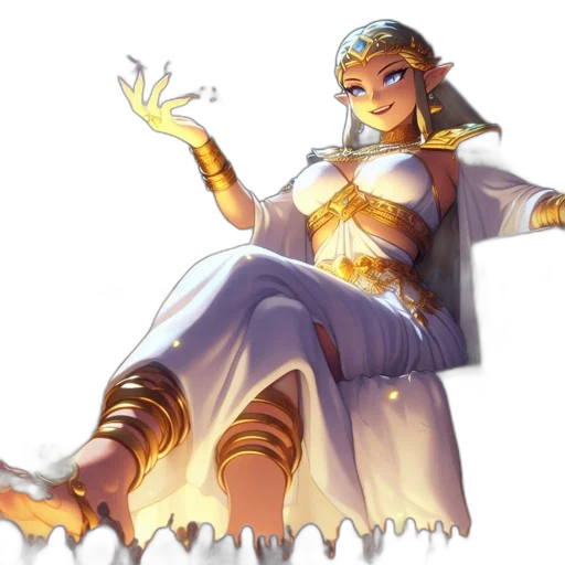 staff, dress, crown, sword transparent PNG cut-out