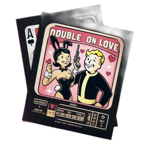 comic book art, valentine, day-themed, playing transparent PNG cut-out