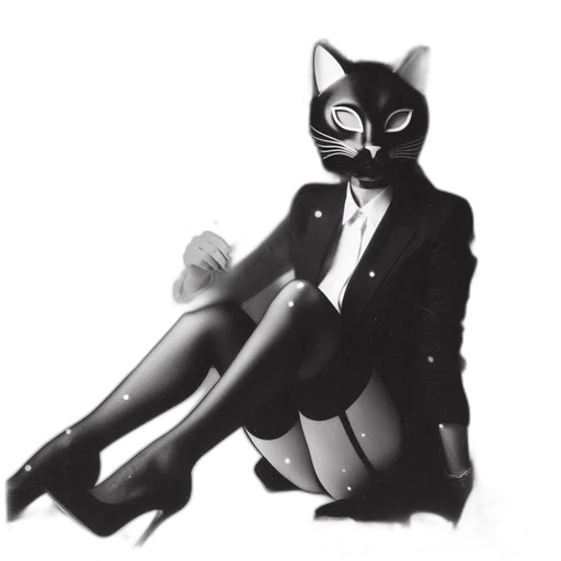 mask, jacket, staff, animal transparent PNG cut-out