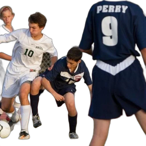 soccer, player, wearing, number transparent PNG cut-out