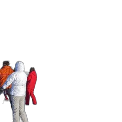 jacket, staff, umbrella, robot transparent PNG cut-out