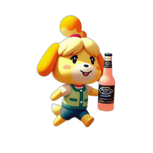 bottle, animal, food, jacket transparent PNG cut-out