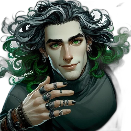 face, mask, fantasy art, comic book art transparent PNG cut-out
