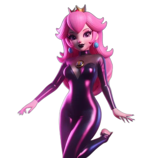 crown, dress, robot, creature transparent PNG cut-out