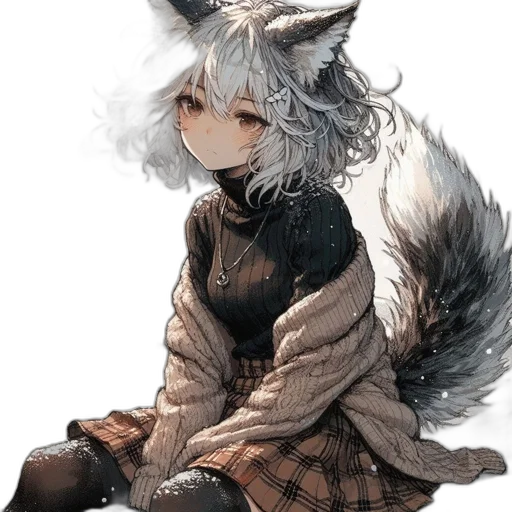 animal, dress, staff, creature transparent PNG cut-out